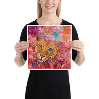 "Blooming eyes" Enhanced Matte Paper Poster