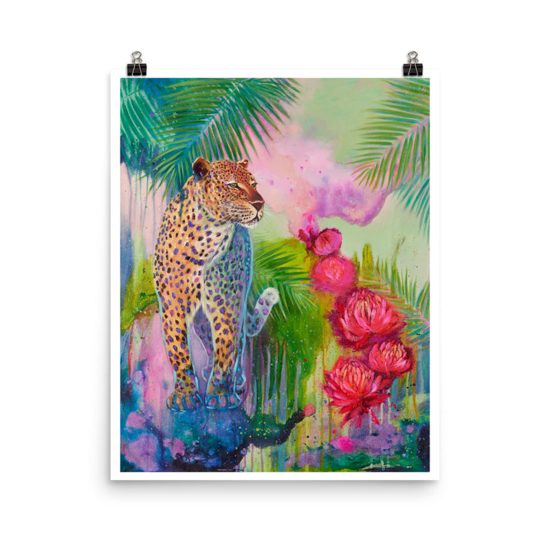 "Welcome to jungle" Enhanced Matte Paper Poster