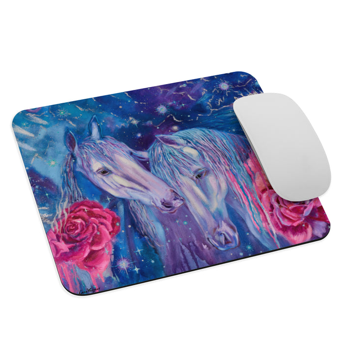 "Love in Stardust" Mouse pad